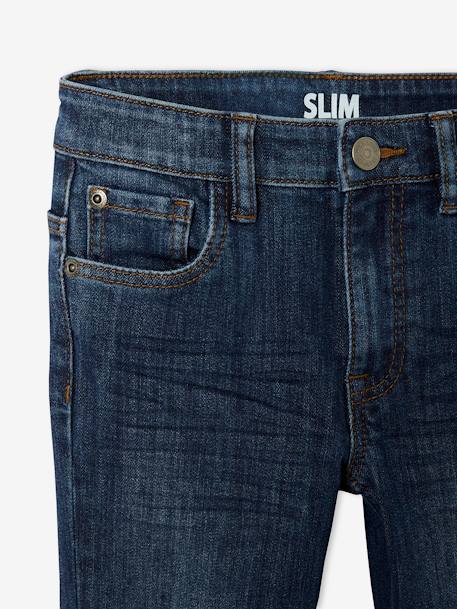 Die UNVERWÜSTLICHE, robuste Jungen Jeans, Slim-Fit, Bundweite verstellbar blue stone+dark blue 9