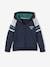 Jungen Sportjacke mit Kapuze - dunkelblau - 2