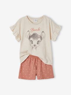 Maedchenkleidung-Kurzer Kinder Schlafanzug Disney BAMBI