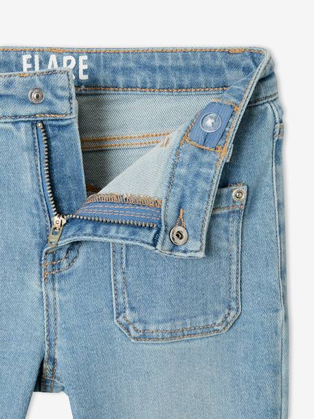 Mädchen Flare-Jeans, Bundweite verstellbar double stone 7