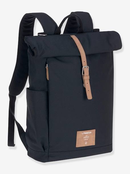 Wickelrucksack mit Rolltop, Green Label Kollektion LÄSSIG anthrazit+nachtblau 7