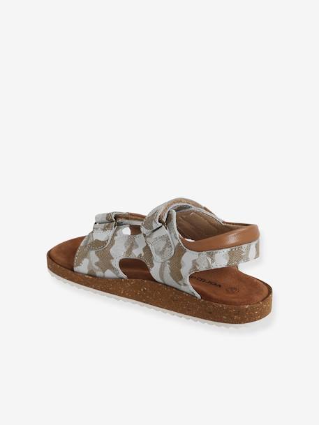 Jungen Sandalen - grau+marine/hellbraun+taupe - 3