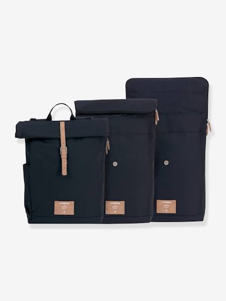 Wickelrucksack mit Rolltop, Green Label Kollektion LÄSSIG anthrazit+nachtblau 8