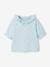Baby T-Shirt mit Kragen - blau bedruckt - 1