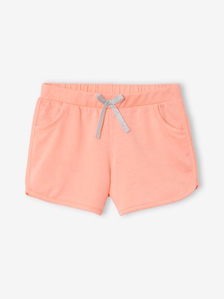 Sport-Shorts für Mädchen Oeko-Tex - rosa+ziegel - 1
