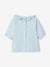 Baby T-Shirt mit Kragen - blau bedruckt - 4