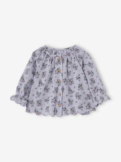 Baby Bluse mit gewellten Abschlüssen  [numero-image]