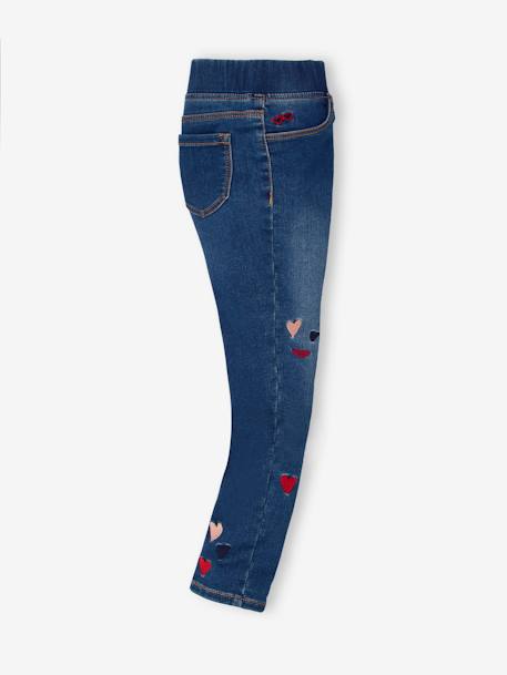 Mädchen Treggings, Jeans-Optik blue stone+double stone+grau 3