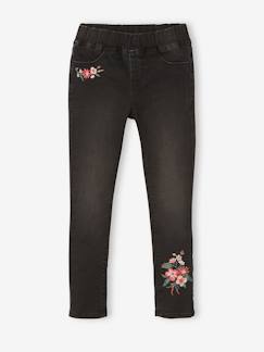 -Mädchen Jeggings WATERLESS, Hüftweite COMFORT Oeko-Tex