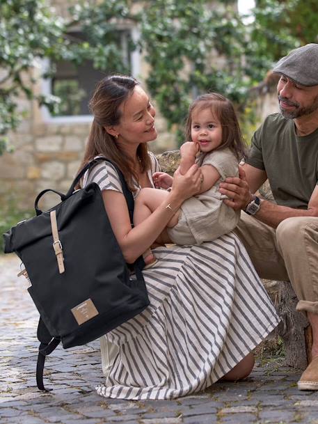 Wickelrucksack mit Rolltop, Green Label Kollektion LÄSSIG anthrazit+nachtblau 6