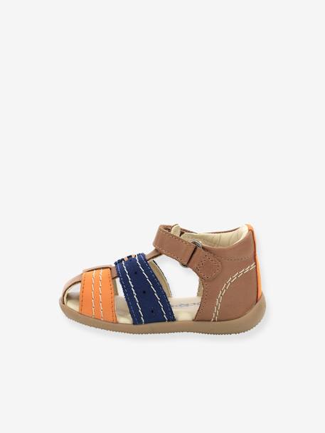 Baby Sandalen BIGBAZAR-2 ICONIQUE BIBOO KICKERS braun/blau/orange 3