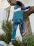 Jungen Straight-Fit-Jeans WATERLESS, Hüftweite REGULAR Oeko Tex - blue stone+dark blue - 6