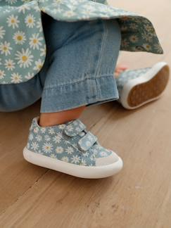 Kinderschuhe-Babyschuhe-Mädchen Baby Stoffschuhe, Klett