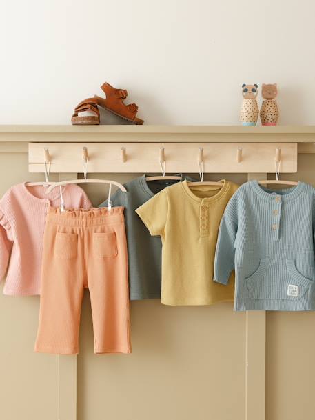 Baby T-Shirt Oeko-Tex camel+khaki 10