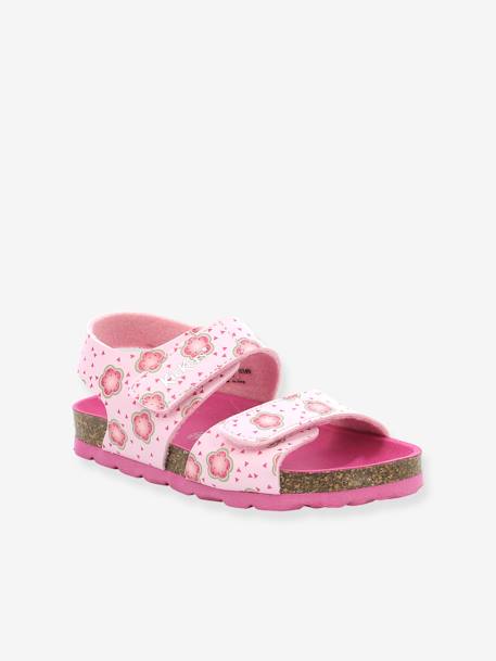 Mädchen Sandalen SUMMERKRO SUMMERKICK KICKERS - gelb geblümt+rosa geblümt - 7