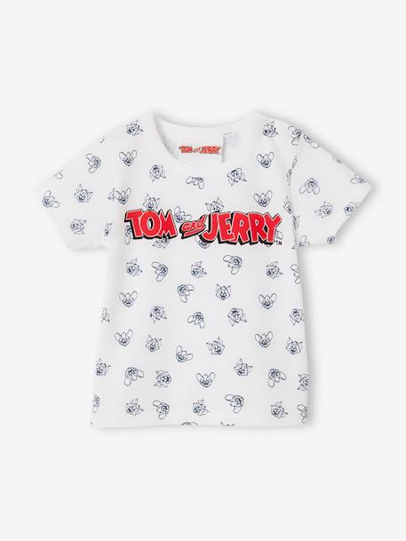 Baby T-Shirt TOM UND JERRY weiß bedruckt 1