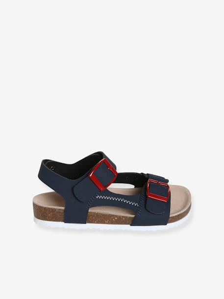 Jungen Sandalen marine/rot 2