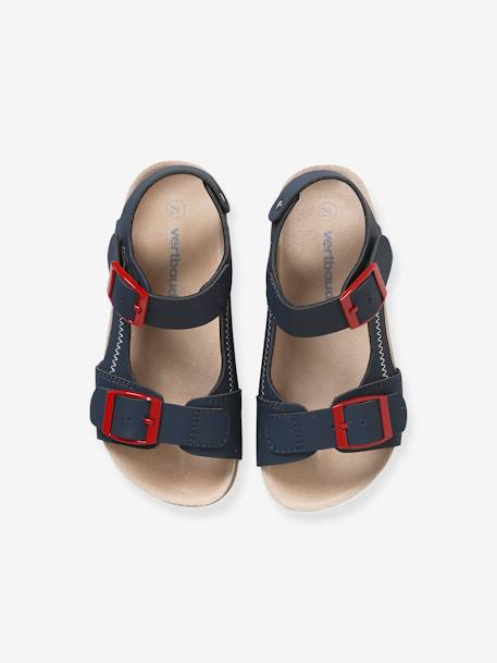 Jungen Sandalen - marine/rot - 4