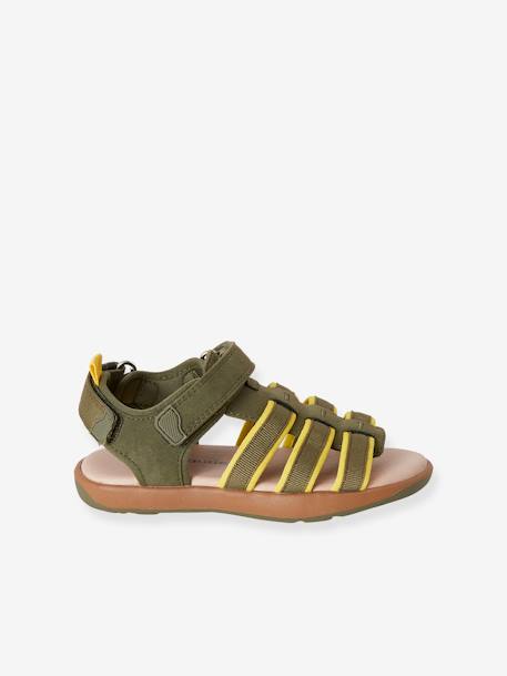 Jungen Klett-Sandalen - gelb/khaki - 2