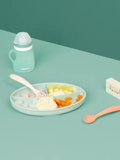Babyartikel-Essen & Trinken-Geschirr, Geschirr-Sets & Besteck-Esslern-Set aus Silikon GROW'ISY BABYMOOV