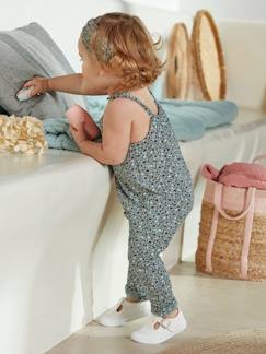 Babymode-Jumpsuits & Latzhosen-Mädchen Baby-Set: Overall & Haarband Oeko-Tex