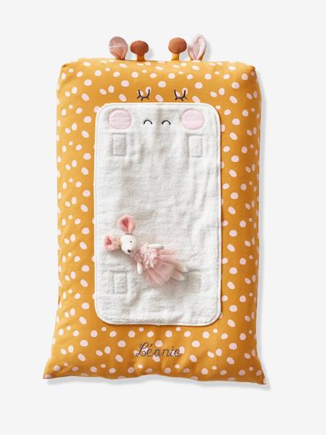 Bezug für Baby Wickelauflage GIRAFFE, personalisierbar mehrfarbig 1