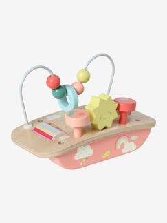 Spielzeug-Baby-Tasten & Greifen-Baby Mini-Spieltisch, Holz FSC®