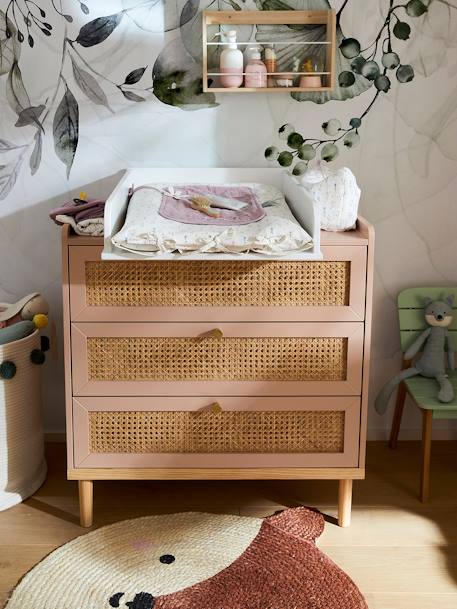 Babyzimmer Wickelaufsatz für Kommoden ALIX - weiß - 5