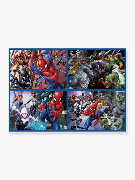 4er-Set Puzzles MARVEL SPIDERMAN EDUCA - mehrfarbig - 2