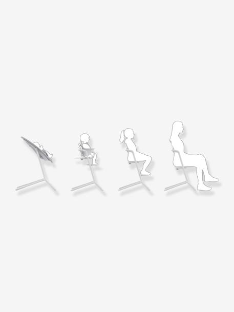 Sitzverkleinerer-Kissen für Baby-Set LEMO 2 CYBEX - grau+schwarz+weiß - 4