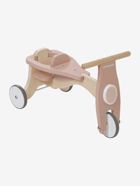 Kinder Dreirad mit Puppensitz, Holz FSC® - beige - 3