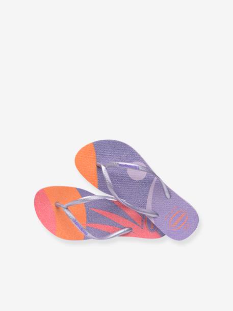 Mädchen Zehentrenner Slim Palette Glow HAVAIANAS - violett/mehrfarbig - 4