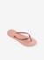 Mädchen Zehentrenner Slim Glitzer II HAVAIANAS - rosa glanzeffekt - 1