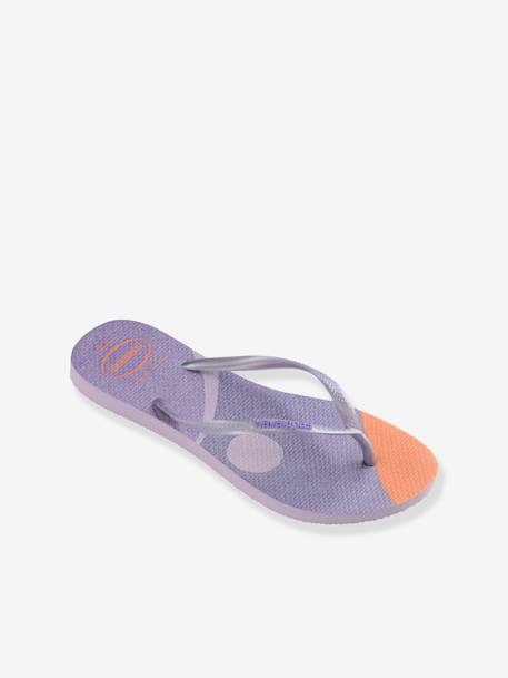 Mädchen Zehentrenner Slim Palette Glow HAVAIANAS - violett/mehrfarbig - 3