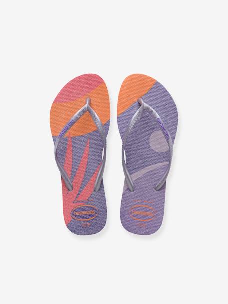 Mädchen Zehentrenner Slim Palette Glow HAVAIANAS - violett/mehrfarbig - 5