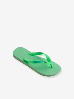 Kinderschuhe-Mädchenschuhe-Sandalen-Kinder Zehentrenner Brasil Logo HAVAIANAS