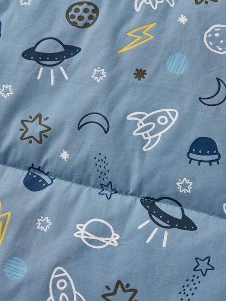 Kinder Schlafsack COSMOS Oeko Tex, personalisierbar - blau - 5