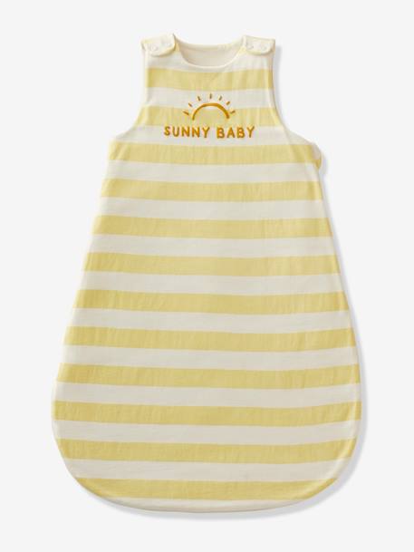 Baby Sommerschlafsack SUNNY BABY Oeko Tex - blau gestreift+gelb+grün - 4