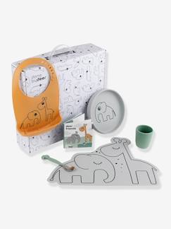 Babyartikel-Essen & Trinken-Geschirr, Geschirr-Sets & Besteck-Esslern-Set GOODIE BOX DONE BY DEER, Silikon