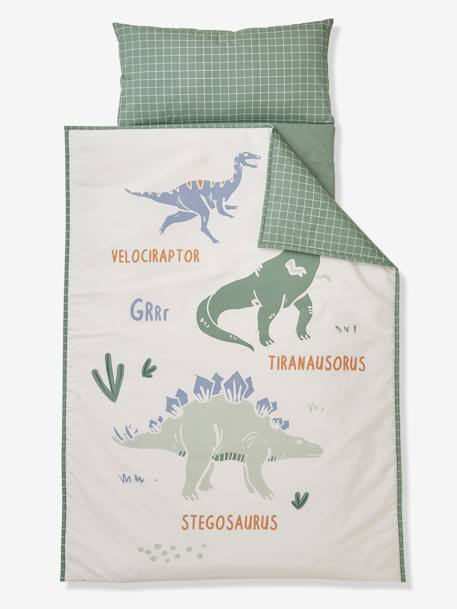 Kinder Schlafsack MINILI DINOSAURIER grün 1