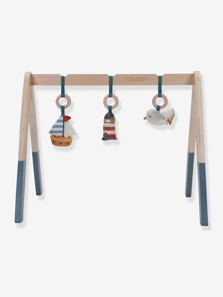 Baby Holz-Spielbogen mit Möwe Sailors Bay LITTLE DUTCH graublau 3