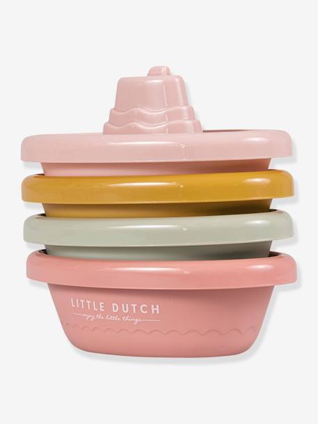 Baby Stapelboote für die Badewanne LITTLE DUTCH blau+rosa 8