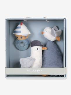 Spielzeug-Baby-Kuscheltiere & Stofftiere-Baby Geschenk-Set mit Möwe Sailors Bay LITTLE DUTCH