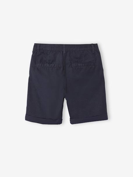 Jungen Chino-Shorts Oeko-Tex - beige+blau+graublau+grün+rot - 12