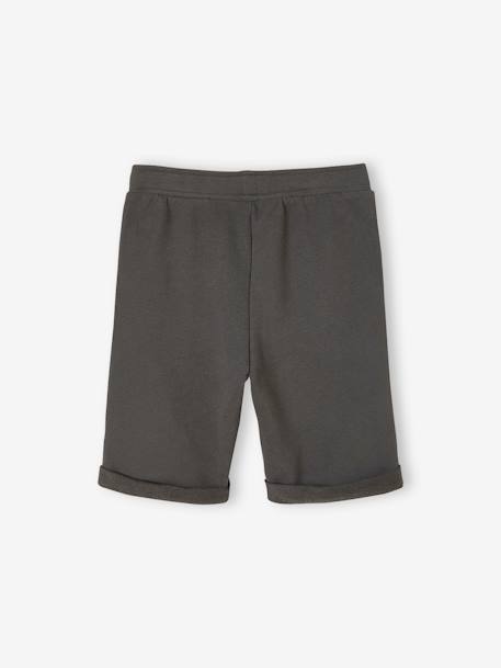 Jungen Bermudas, Sweatware BASIC Oeko-Tex - anthrazit+braun+dunkelblau+petrol - 3