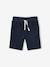 2er-Pack Jungen Sweat-Shorts BASIC Oeko-Tex, Bundweite verstellbar nachtblau+blau+rot+nachtblau+schwarz+grau meliert 5