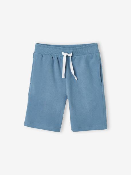 2er-Pack Jungen Sweat-Shorts BASIC Oeko-Tex, Bundweite verstellbar nachtblau+blau+rot+nachtblau+schwarz+grau meliert 6