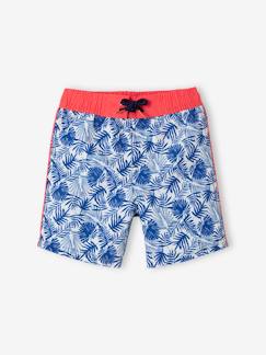 Jungenkleidung-Jungen Badehose, Blätter-Print