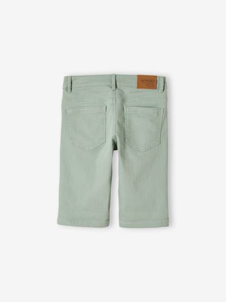 Jungen Shorts Oeko-Tex beige+blau gestreift+graublau+grün+hellgelb+koralle+nachtblau+olivgrün 22