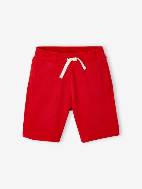 2er-Pack Jungen Sweat-Shorts BASIC Oeko-Tex, Bundweite verstellbar nachtblau+blau+rot+nachtblau+schwarz+grau meliert 11